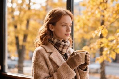 Прощай, "гнездо" на голове: что носить осенью вместо шапки